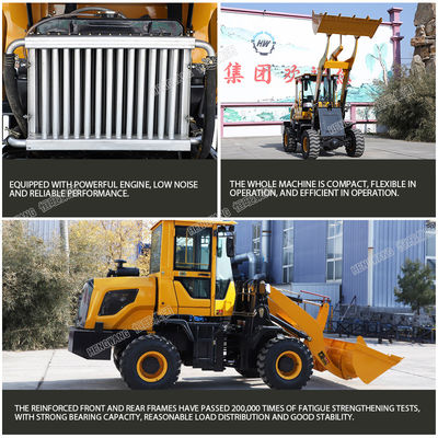 3ton Backhoe Loader Machine Backhoe Wheel Loader With Weifang 6102 Engine