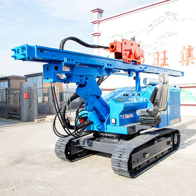 7700kg Hydraulic Solar Pile Driver With YCD4J23G/4BTA3.9-C102 Engine