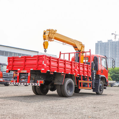 Multipurpose Automatic Truck Mounted Cranes 6.3 Tonne High Strength