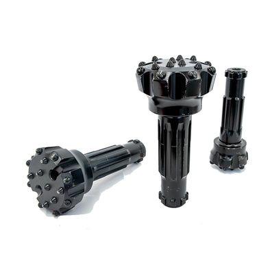 Carbon Steel Water Well Drilling Rig Parts DTH Drill Bits Mining Button 152mm