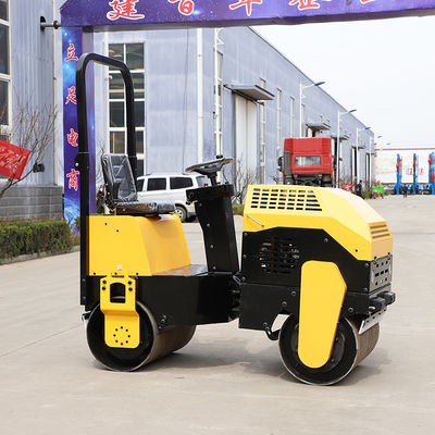 0-5Km/H Speed Steel Drum Roller Compactor 1000kg 1-1.5M Width