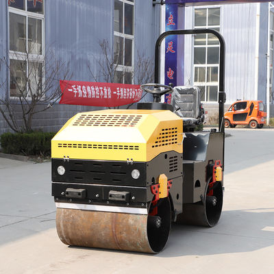 High Performance 1.5 ton Asphalt Roller Compactor 12HP powered