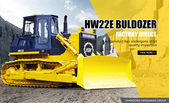 20 Tons Heavy Duty Diesel Bulldozer With Hydrostatic Transmission Easy Manipulation