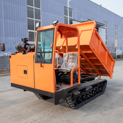 42kw Diesel Mini Self Loading Dumper 5 Tonne With Rubber Track