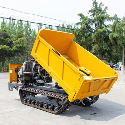 Steel Track Mini Crawler Dumper High Performing Diesel Engine Powered