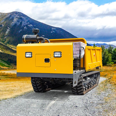 Heavy Duty Diesel Powered Mini Crawler Dumper 3t Capacity For Any Project