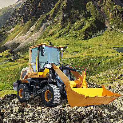 92Kw Compact Backhoe Loader Machine High Performance Easy To Operate